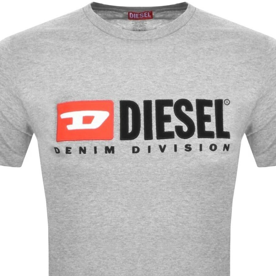 Alternative Image for ProductDiesel T Diegor Short Sleeved T Shirt Grey2