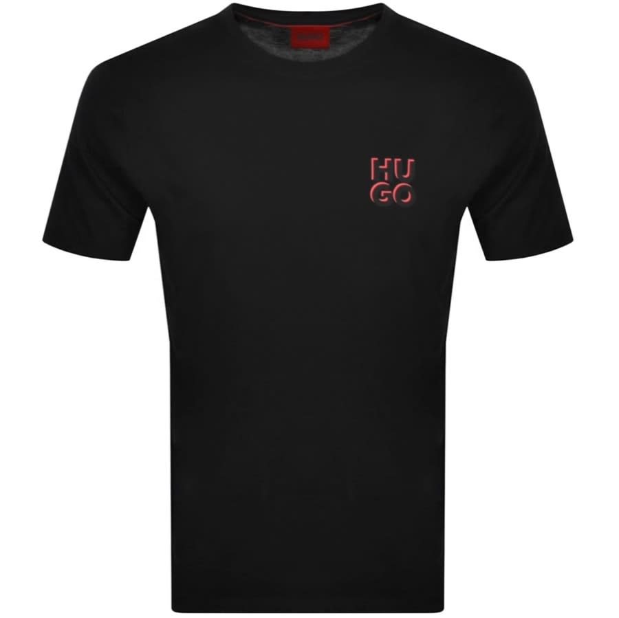 HUGO Dimento T Shirt Black | Mainline Menswear