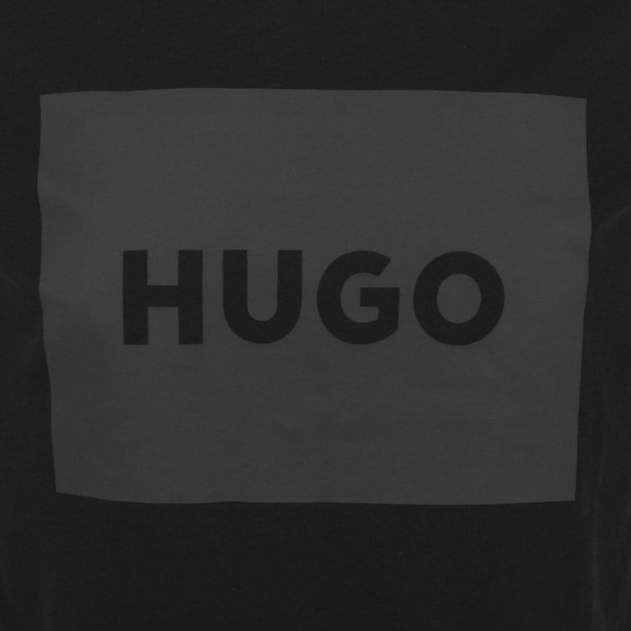 Alternative Image for ProductHUGO Dulive Crew Neck T Shirt Black3