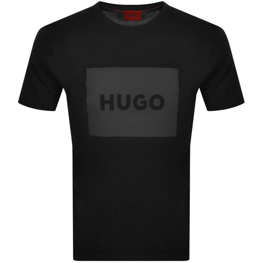 Alternative Image for ProductHUGO Dulive Crew Neck T Shirt Black1