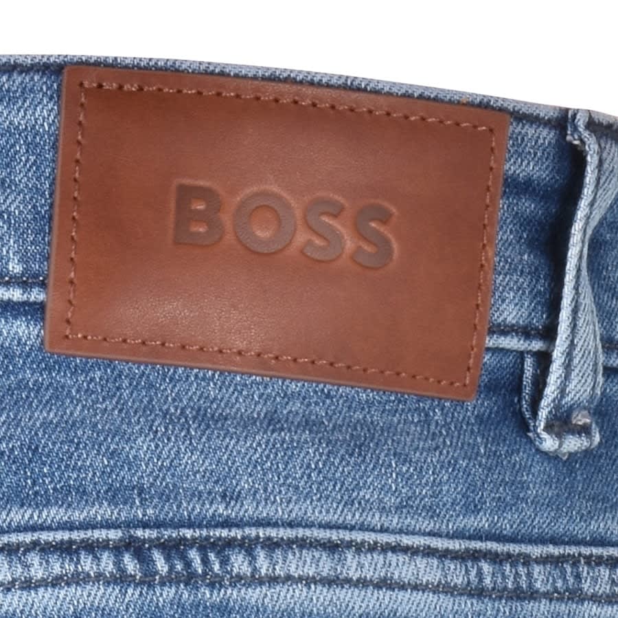 Alternative Image for ProductBOSS Delaware 3 Mid Wash Jeans Blue3