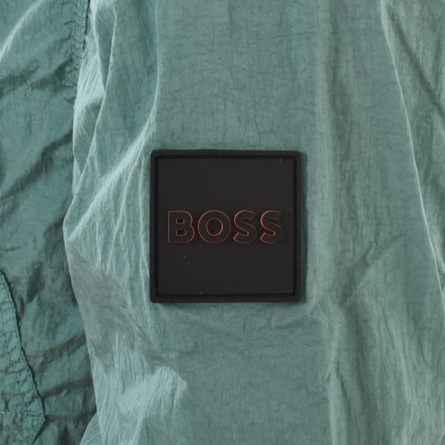 Alternative Image for ProductBOSS Full Zip Lovel Overshirt Jacket Green3