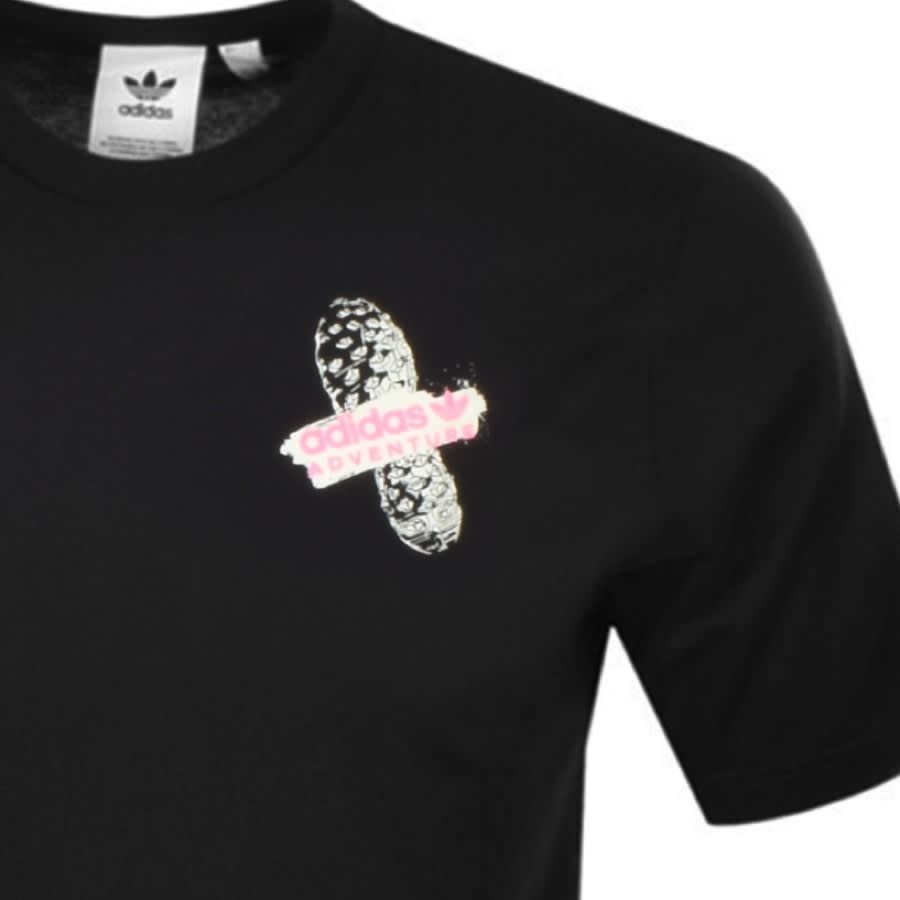 Alternative Image for Productadidas Originals Adventure Trail T Shirt Black2