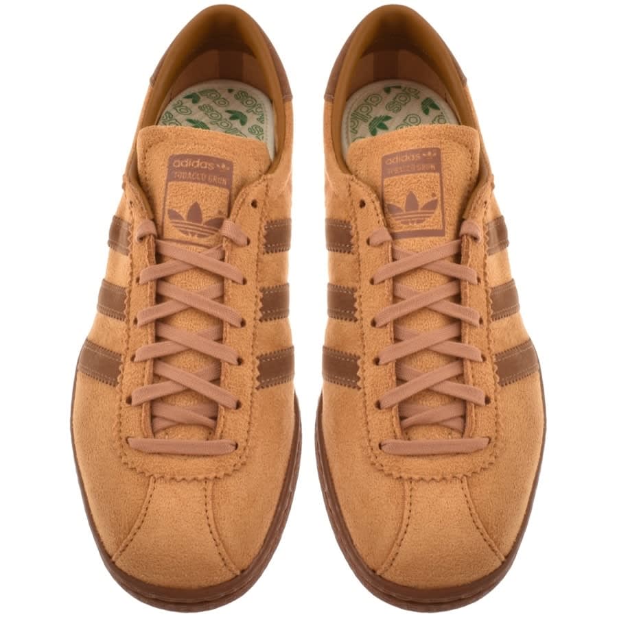 Alternative Image for Productadidas Originals Tobacco Gruen Trainers Brown3