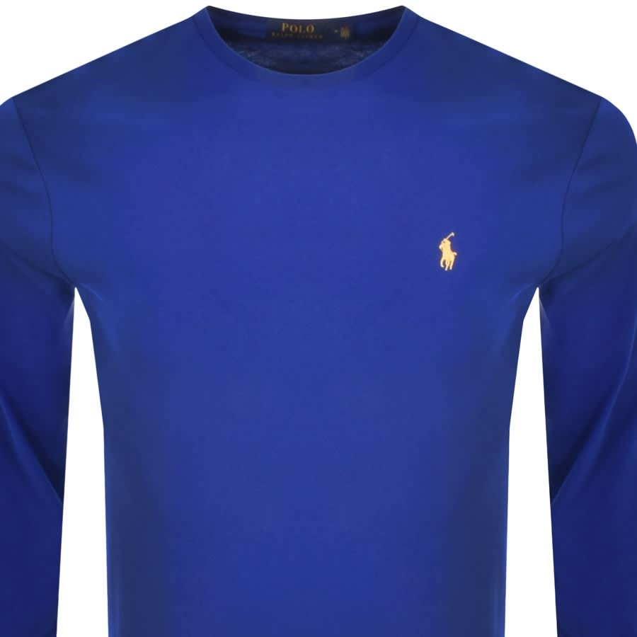 Alternative Image for ProductRalph Lauren Long Sleeved T Shirt Blue2