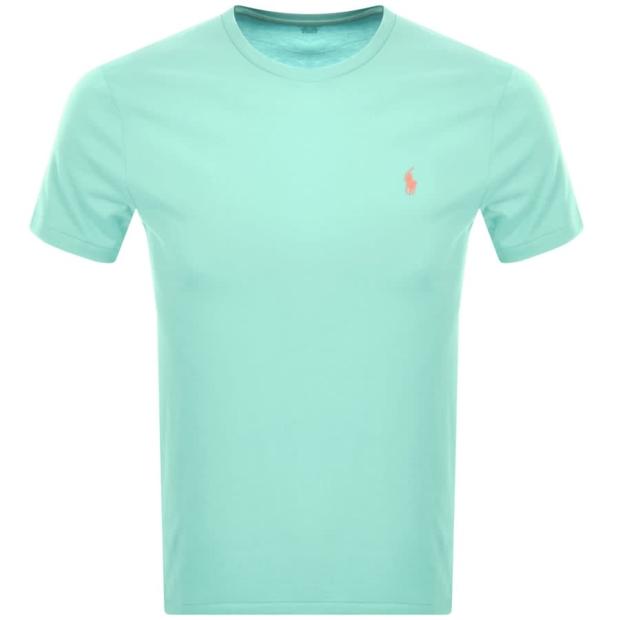 Alternative Image for ProductRalph Lauren Crew Neck Slim Fit T Shirt Green1