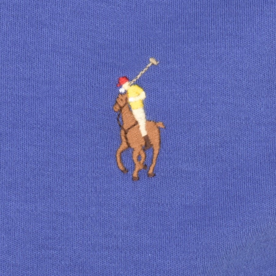 Alternative Image for ProductRalph Lauren Pima Crew Neck T Shirt Blue3