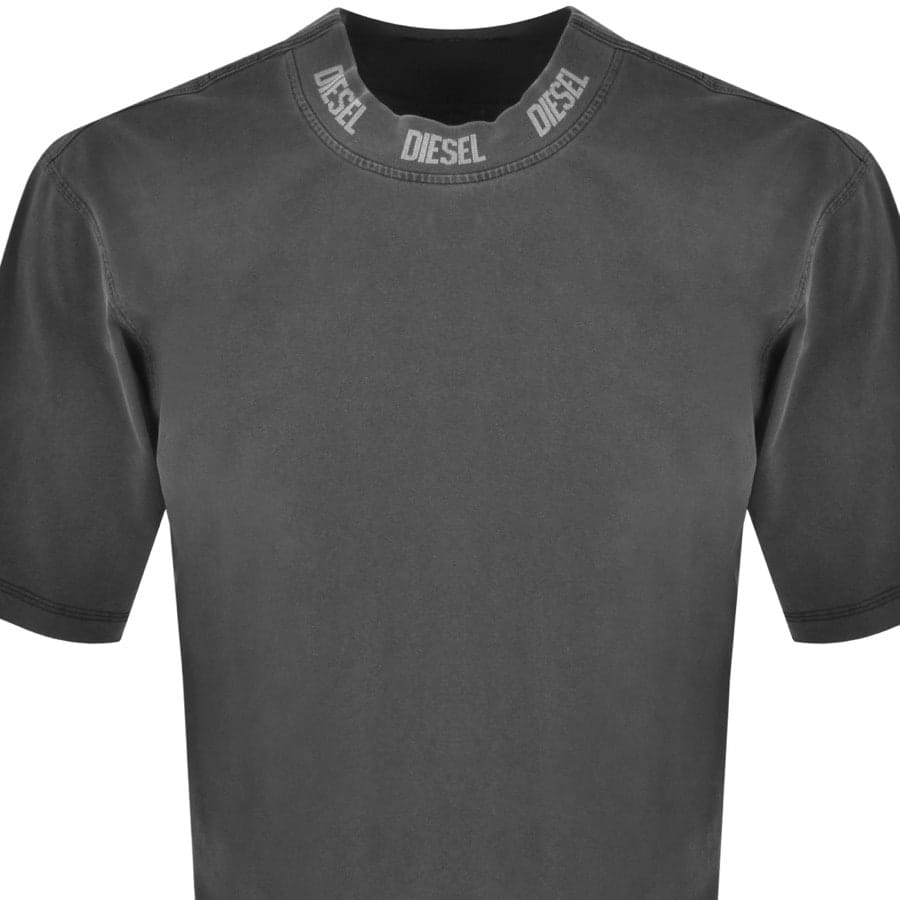 Alternative Image for ProductDiesel T Volkover E1 Short Sleeved T Shirt Grey2