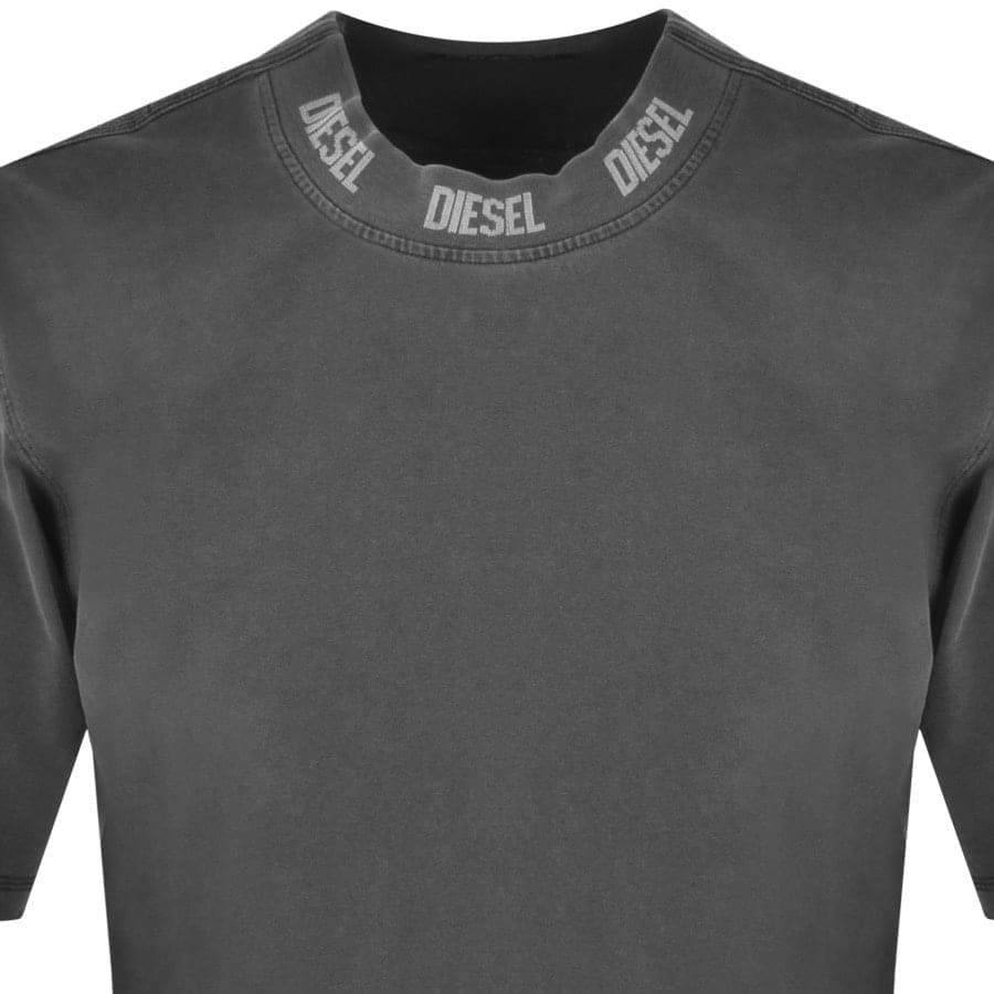 Alternative Image for ProductDiesel T Volkover E1 Short Sleeved T Shirt Grey3