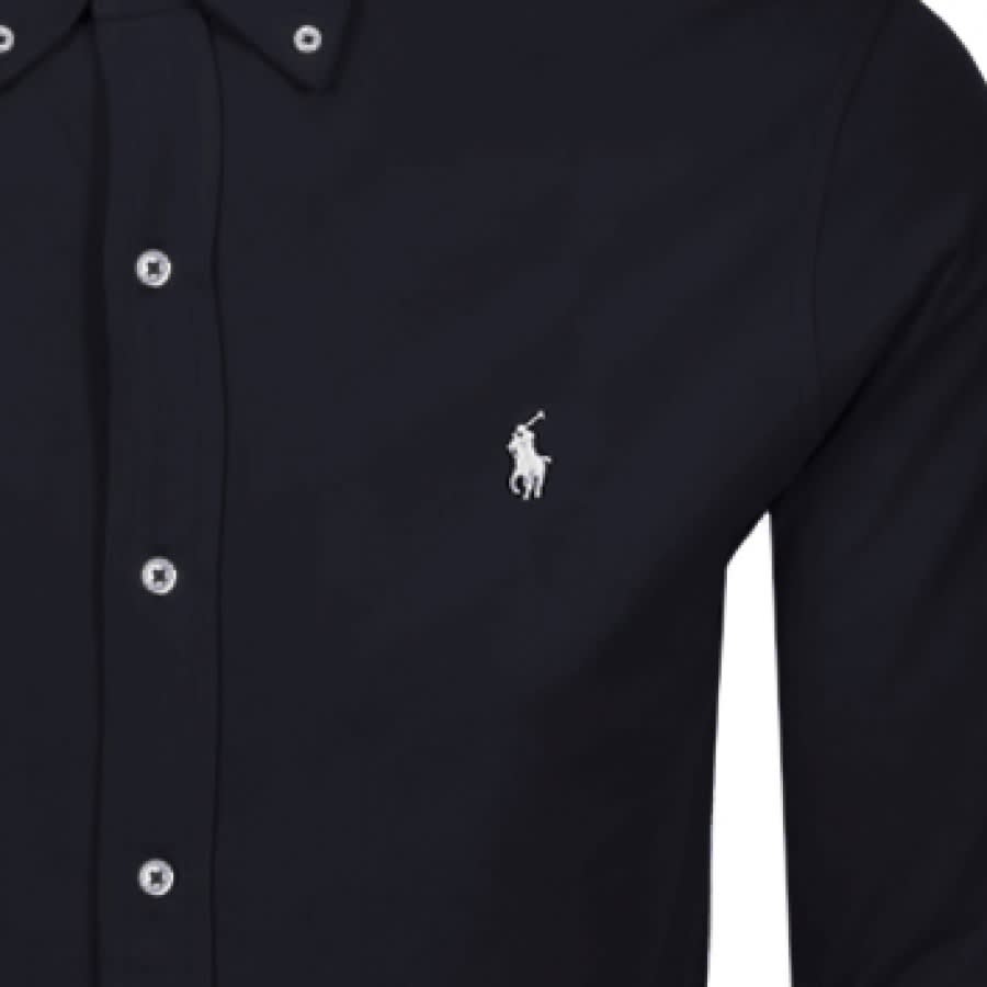 Alternative Image for ProductRalph Lauren Grandad Mesh Shirt Navy3