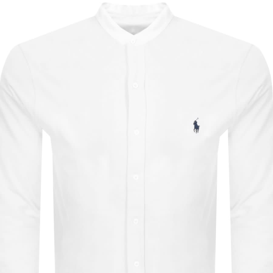 Alternative Image for ProductRalph Lauren Grandad Mesh Shirt White2