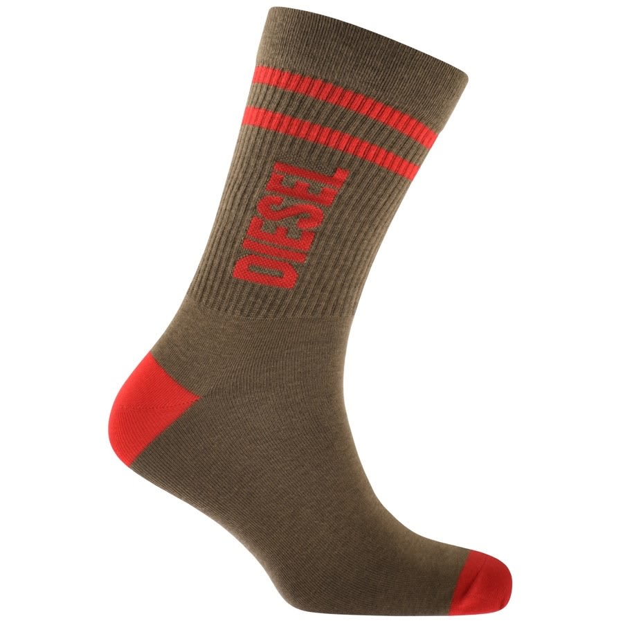 Alternative Image for ProductDiesel SKM RAY Three Pack Socks Brown3