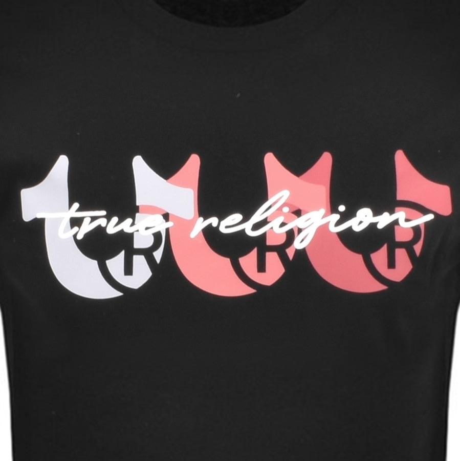 Alternative Image for ProductTrue Religion Arch Logo T Shirt Black3