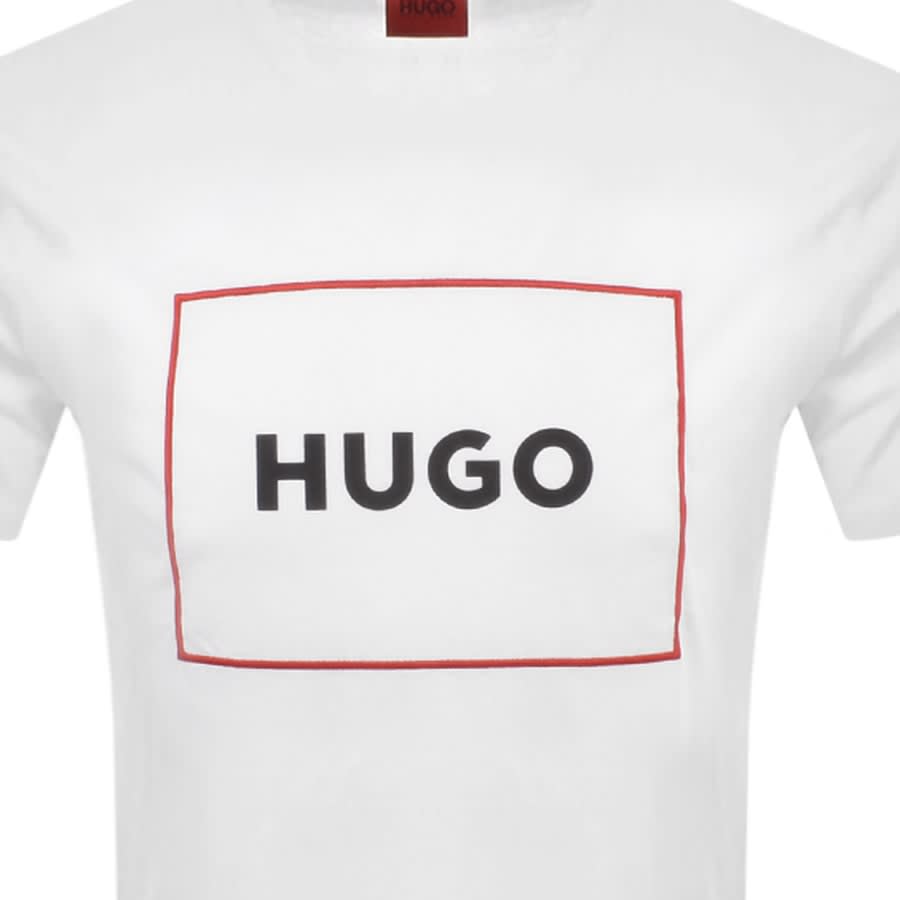 Alternative Image for ProductHUGO Dumex Crew Neck T Shirt White3