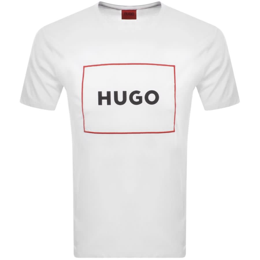 Alternative Image for ProductHUGO Dumex Crew Neck T Shirt White1