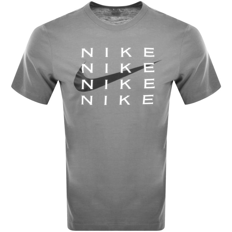 Alternative Image for ProductNike Logo T Shirt Grey1