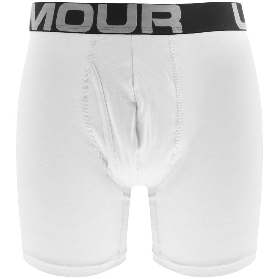 Alternative Image for ProductUnder Armour Boxerjock 3 Pack Boxer Shorts White2