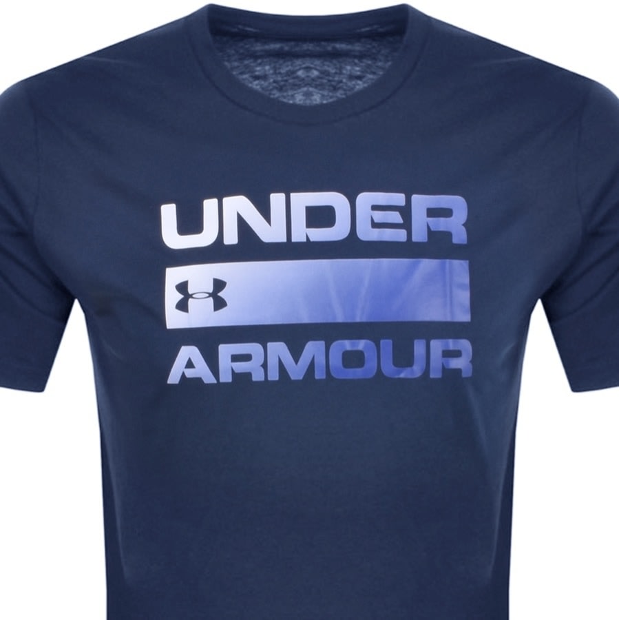 Alternative Image for ProductUnder Armour Team Issue Logo T Shirt Navy2