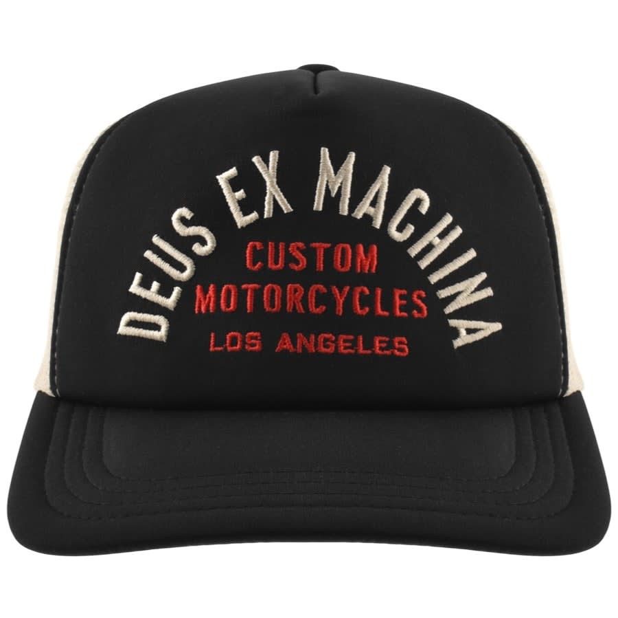 Alternative Image for ProductDeus Ex Machina Proctor Trucker Cap Black1