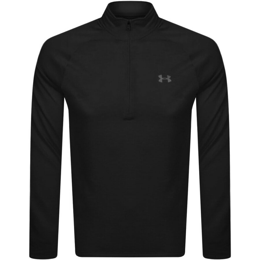 Alternative Image for ProductUnder Armour Half Zip Tech Sweatshirt Black1