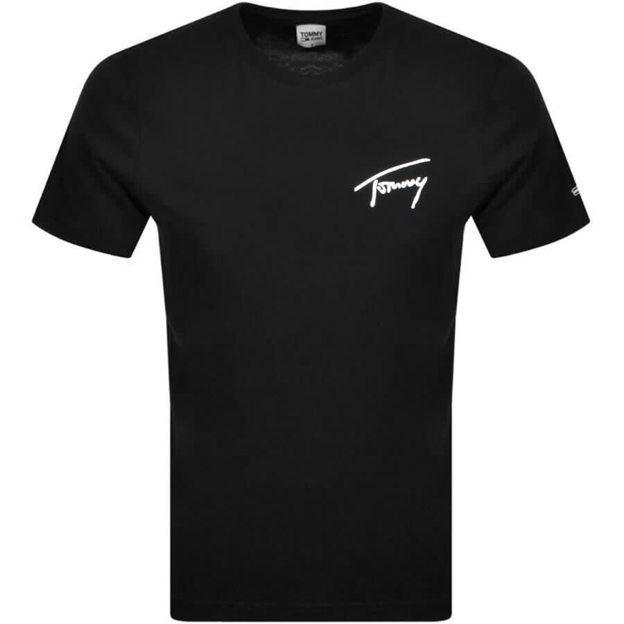 Alternative Image for ProductTommy Jeans Signature T Shirt Black1