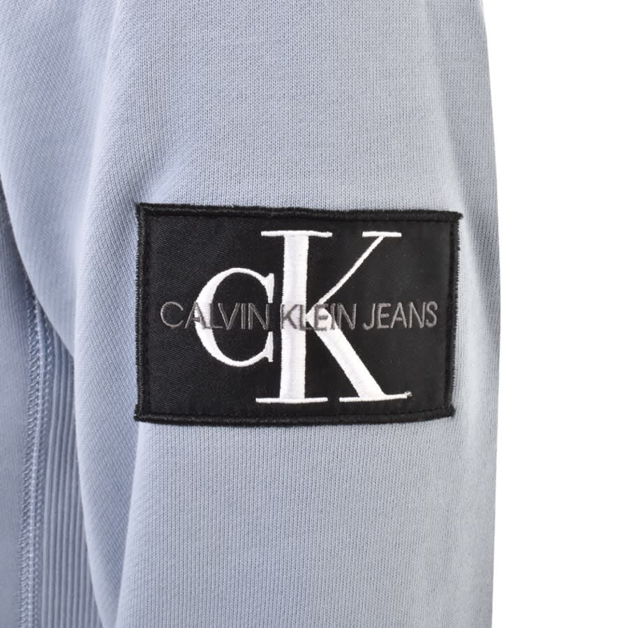 Alternative Image for ProductCalvin Klein Jeans Monogram Sweatshirt Blue3