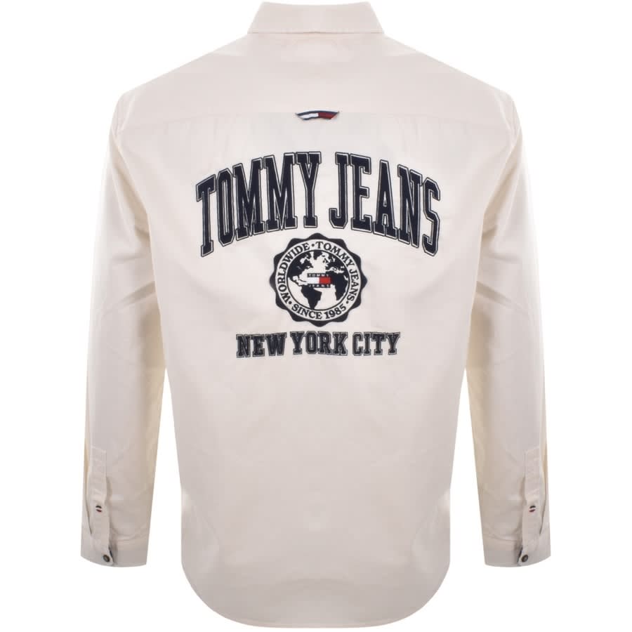 Alternative Image for ProductTommy Jeans Long Sleeved Shirt Cream3