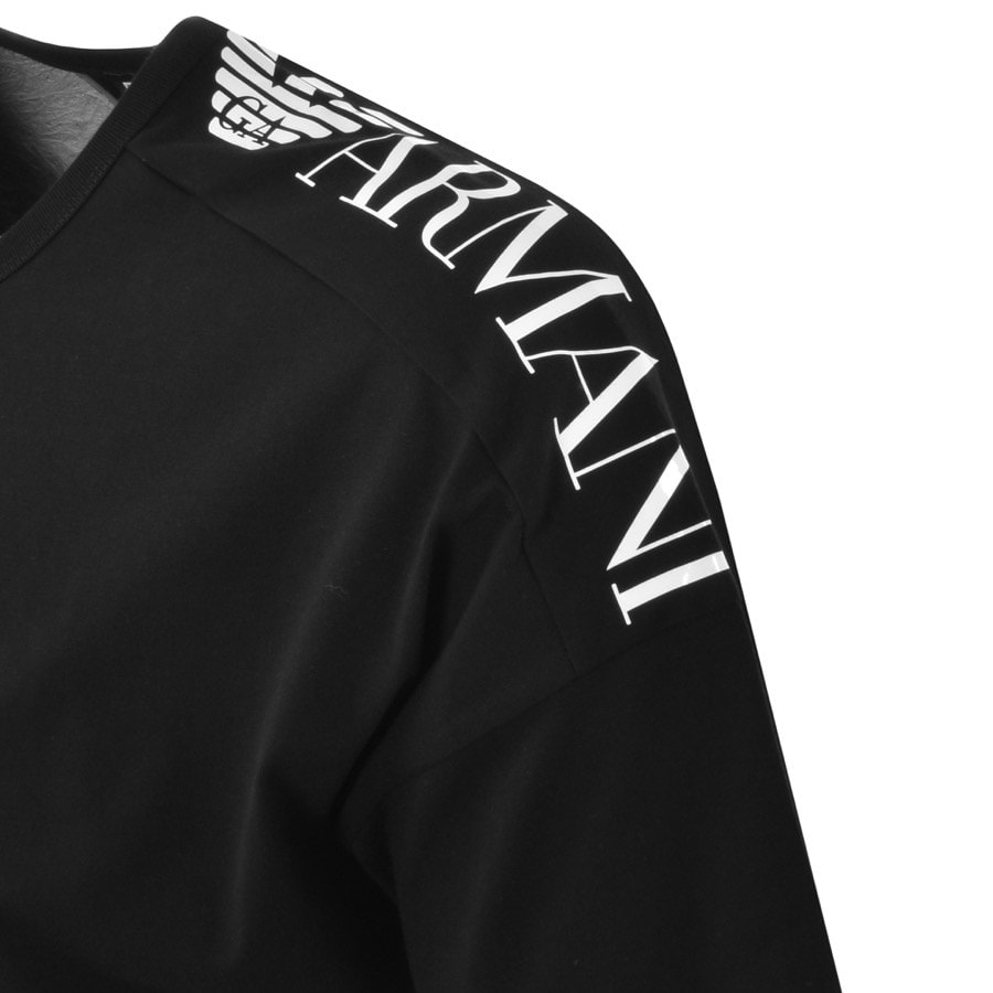 Alternative Image for ProductEA7 Emporio Armani Logo T Shirt Black3