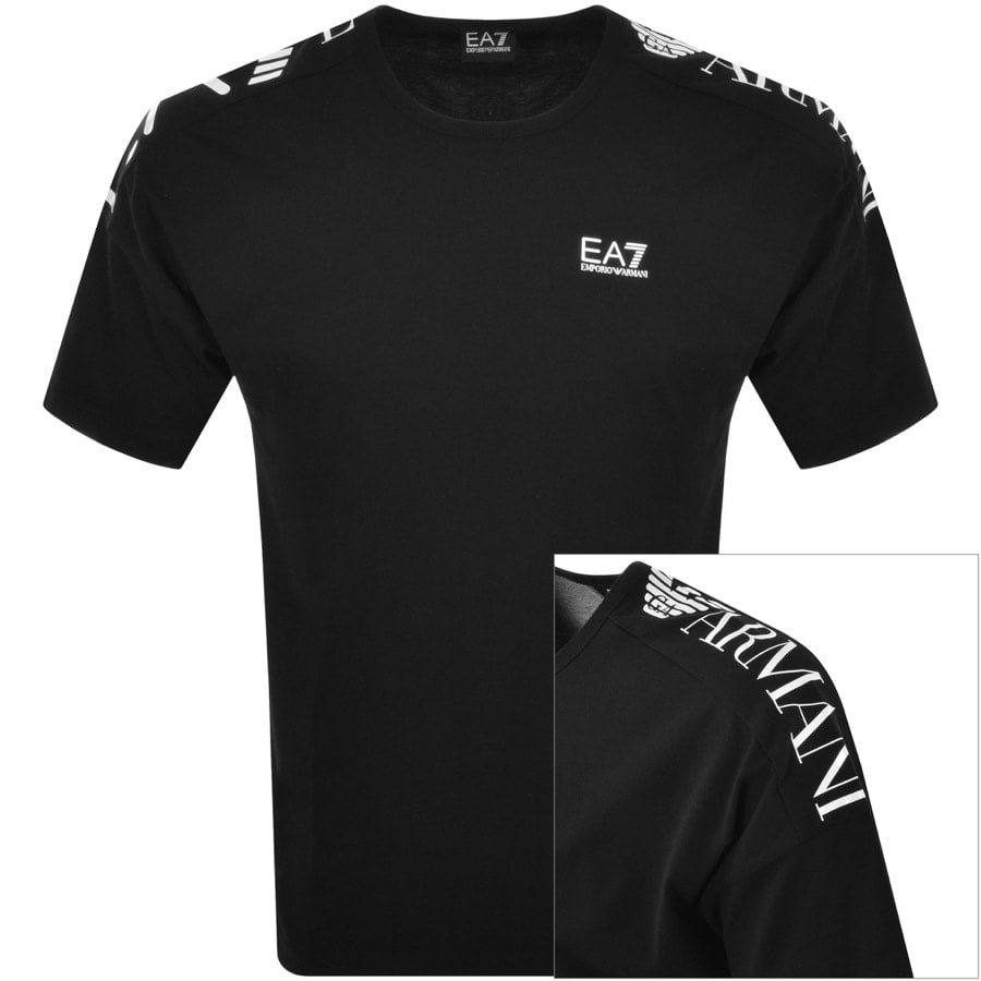 Alternative Image for ProductEA7 Emporio Armani Logo T Shirt Black1