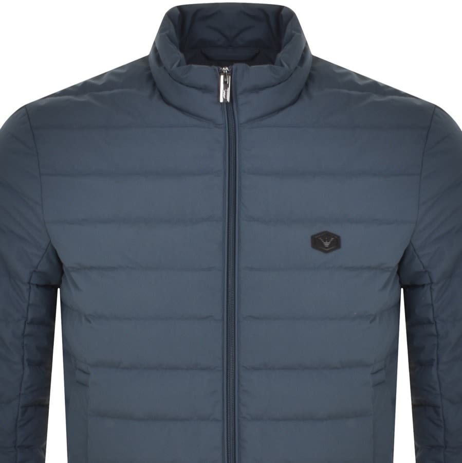 Alternative Image for ProductEmporio Armani Quilted Down Jacket Navy2