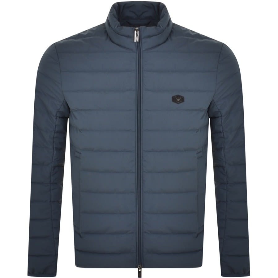 Alternative Image for ProductEmporio Armani Quilted Down Jacket Navy1