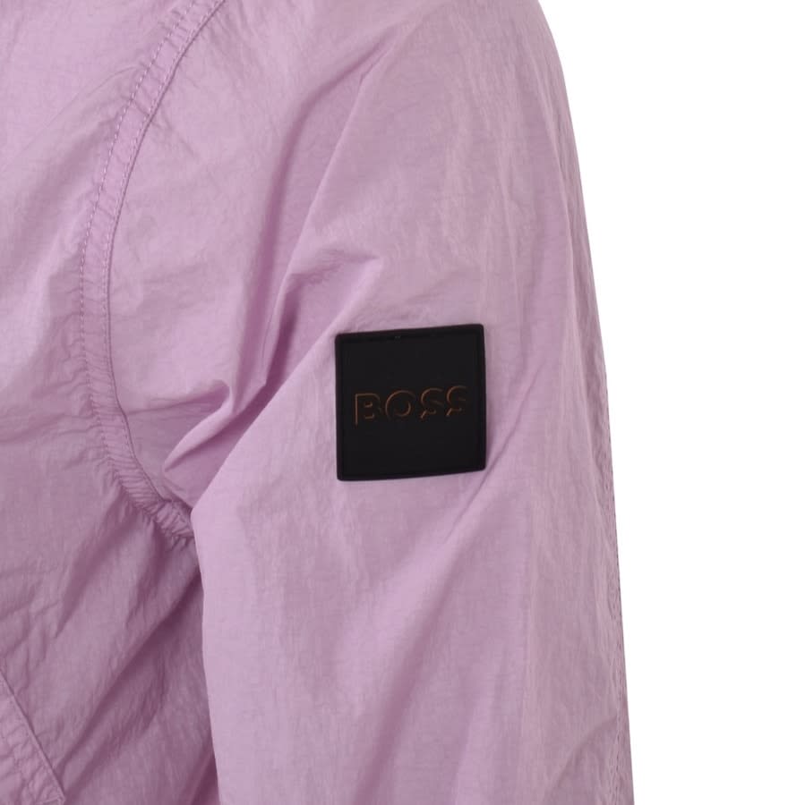 Alternative Image for ProductBOSS Full Zip Lovel Overshirt Jacket Purple3
