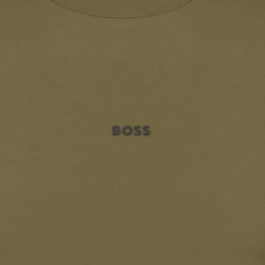 Alternative Image for ProductBOSS TChup Logo T Shirt Khaki3
