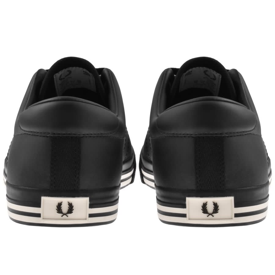 Alternative Image for ProductFred Perry Underspin Leather Trainers Black2