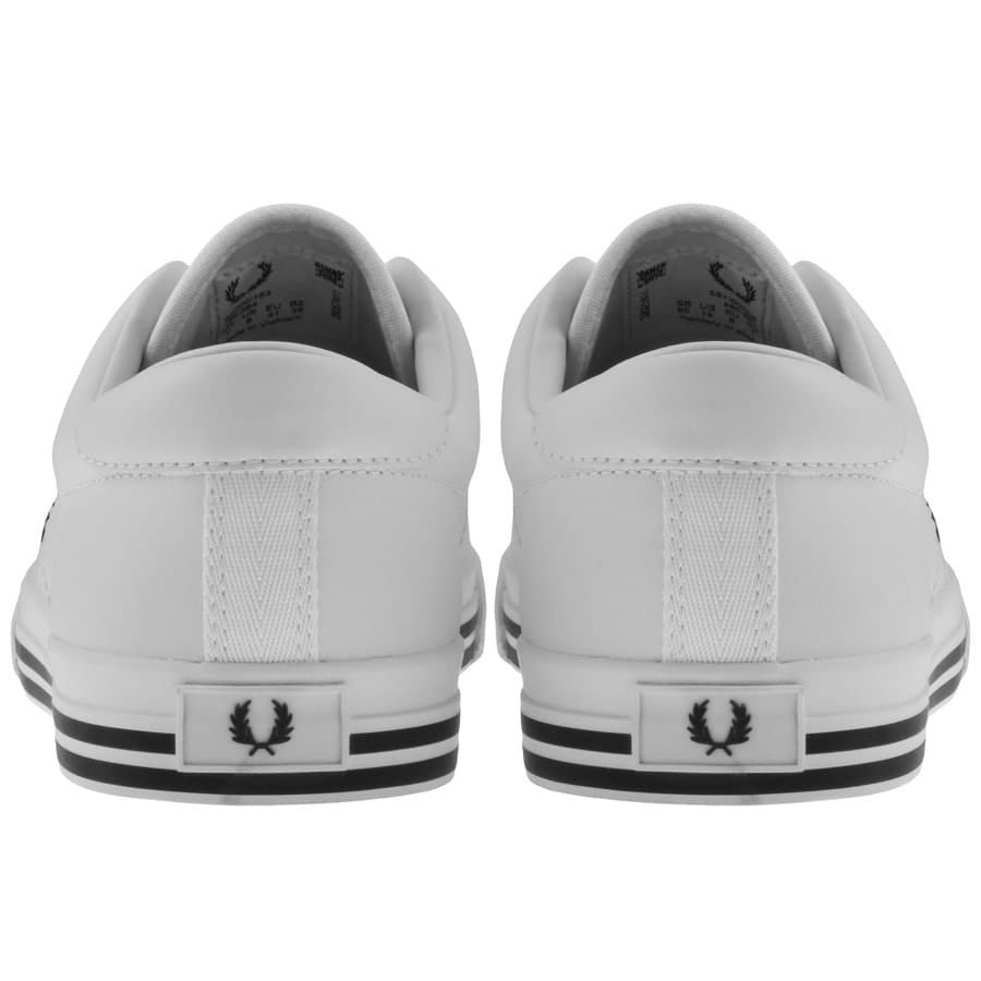Alternative Image for ProductFred Perry Underspin Leather Trainers White2