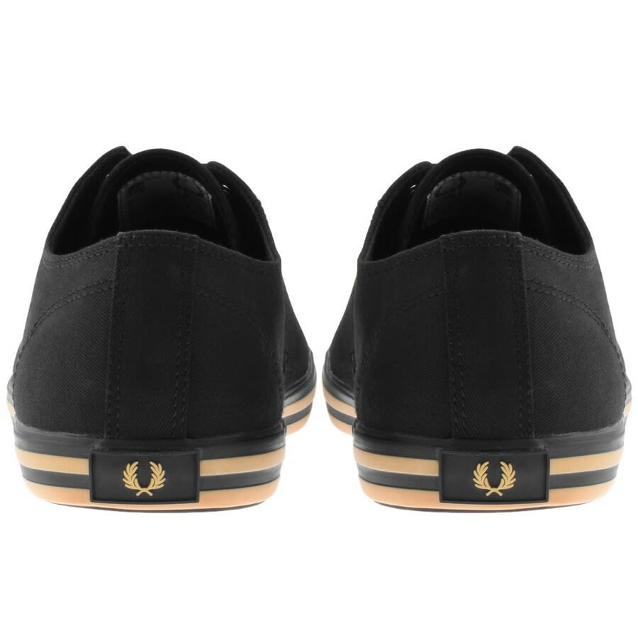 Alternative Image for ProductFred Perry Kingston Twill Trainers Black2