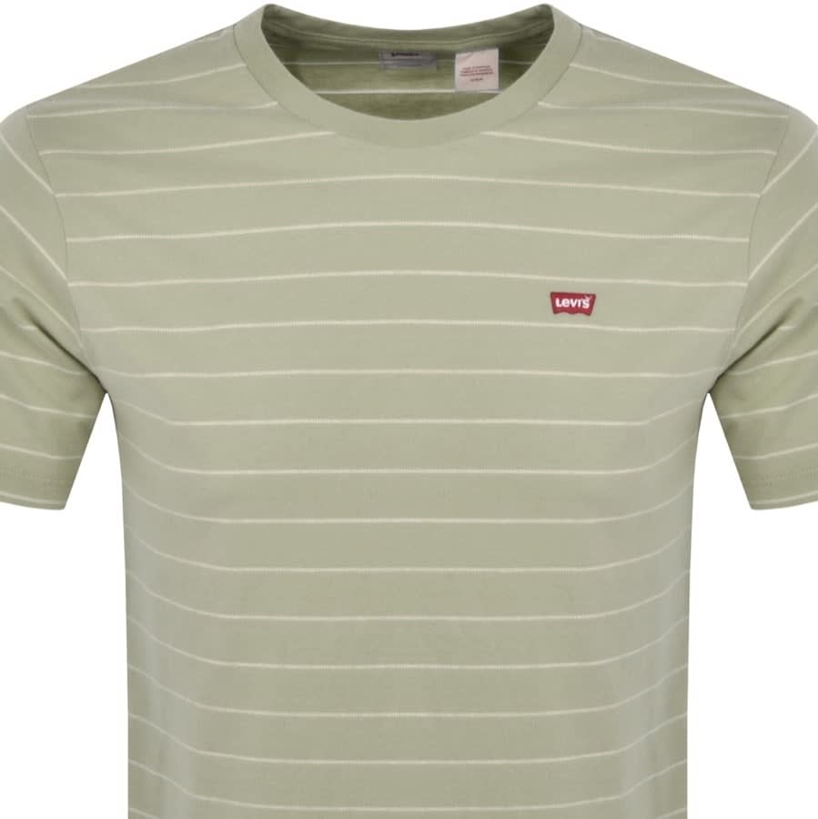 Alternative Image for ProductLevis Original Crew Neck Logo T Shirt Green2