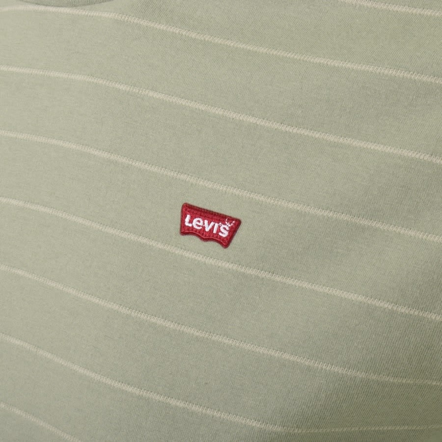 Alternative Image for ProductLevis Original Crew Neck Logo T Shirt Green3