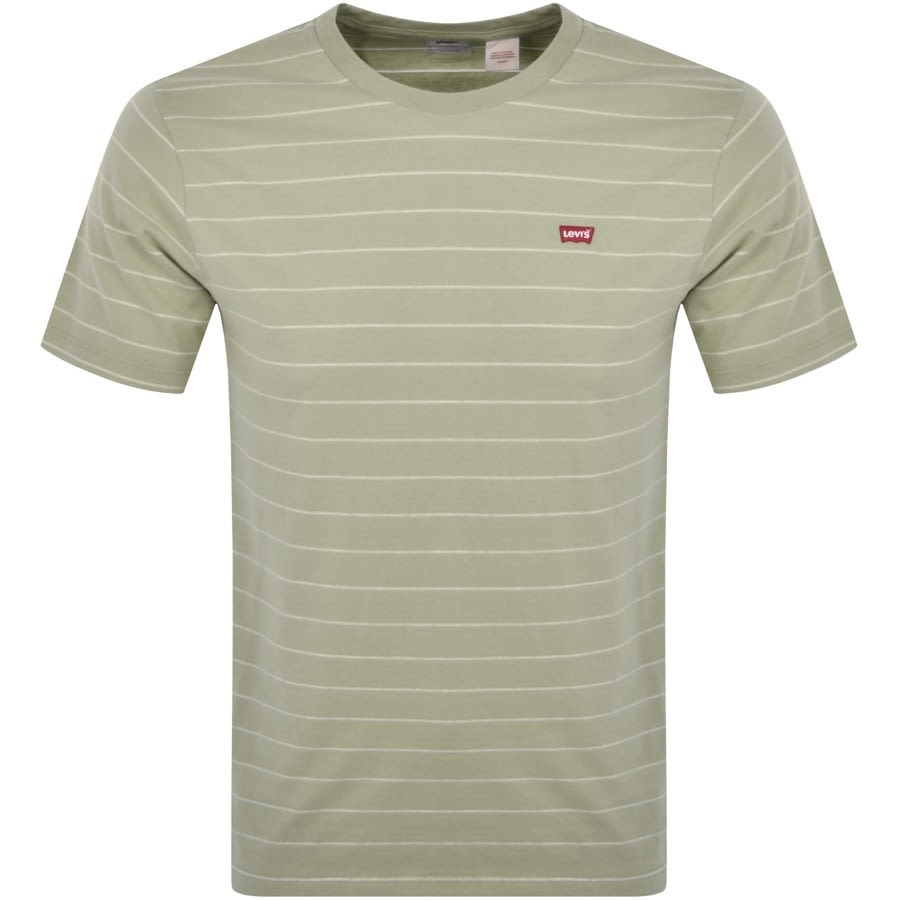 Alternative Image for ProductLevis Original Crew Neck Logo T Shirt Green1