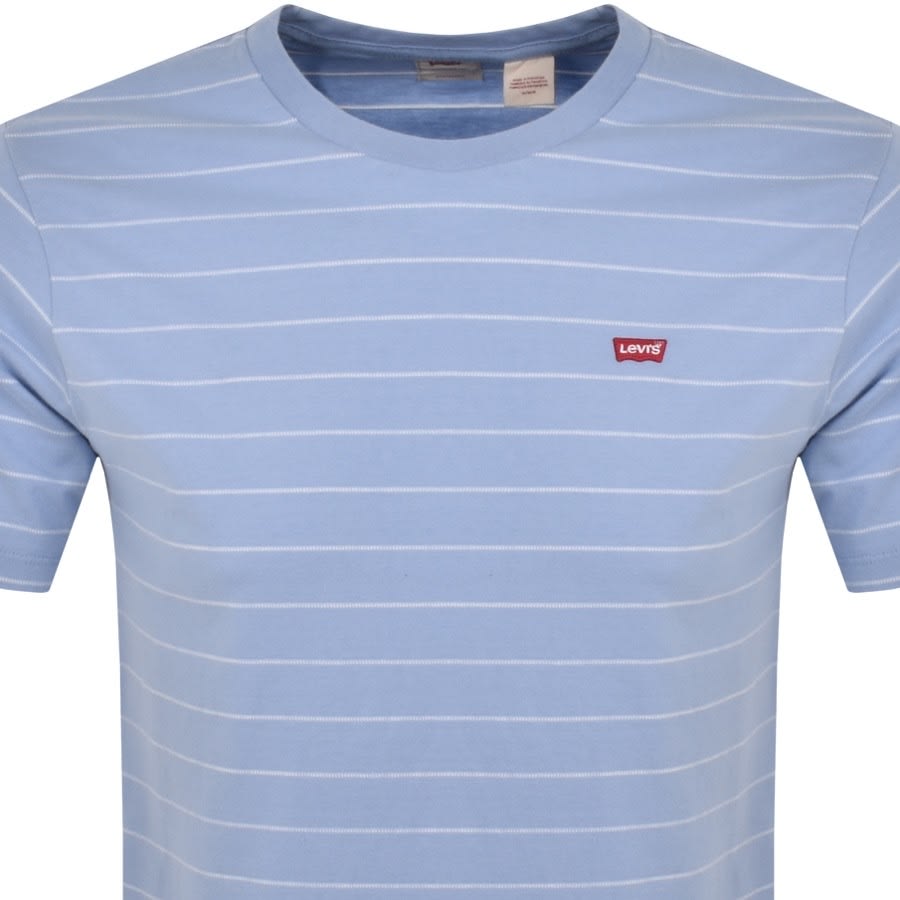 Alternative Image for ProductLevis Original Crew Neck Logo T Shirt Blue2