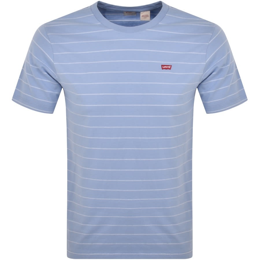 Alternative Image for ProductLevis Original Crew Neck Logo T Shirt Blue1