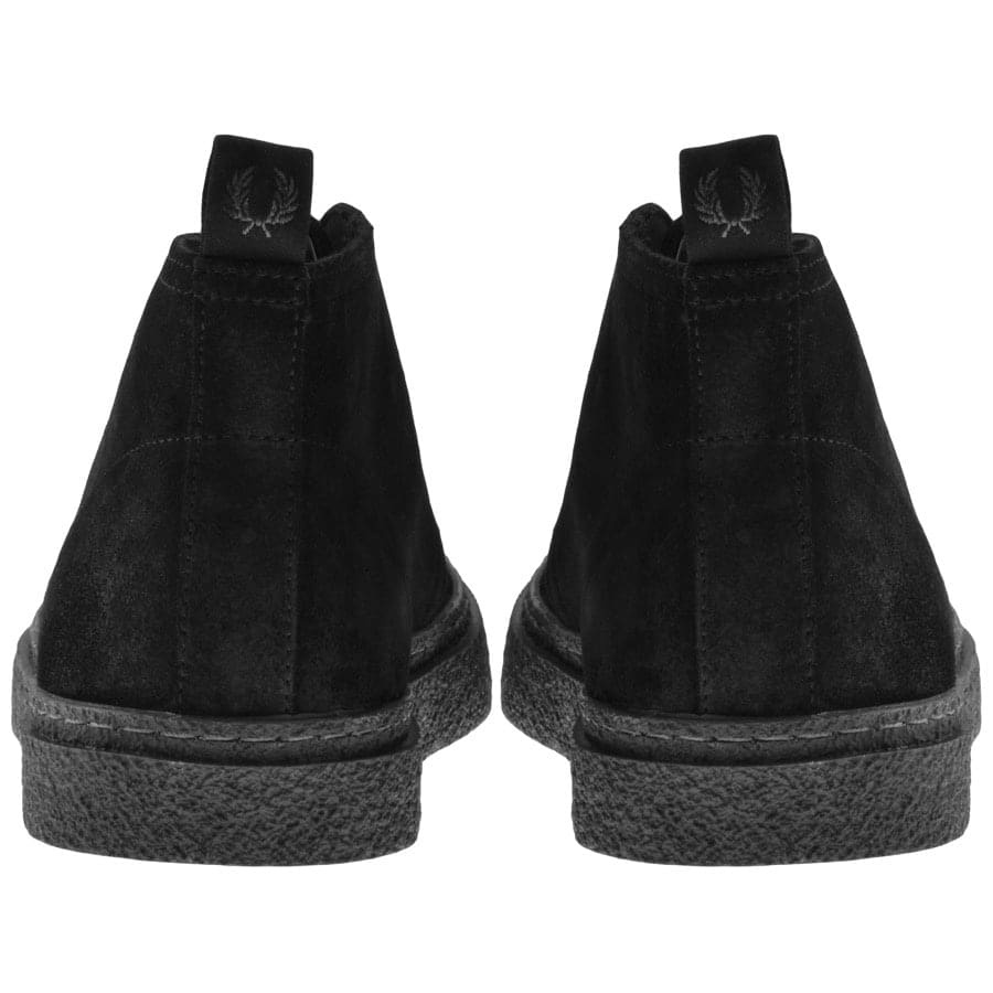 Alternative Image for ProductFred Perry Hawley Suede Shoe Black2