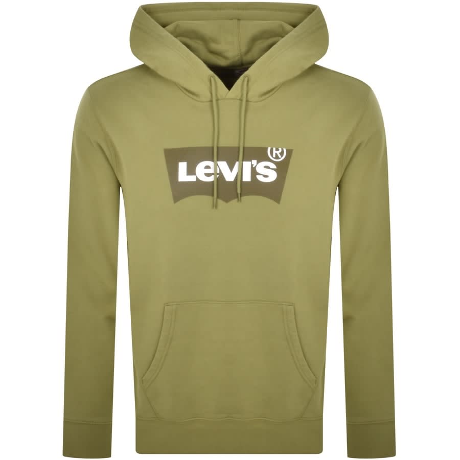 Levis Logo Hoodie Green | Mainline Menswear Canada