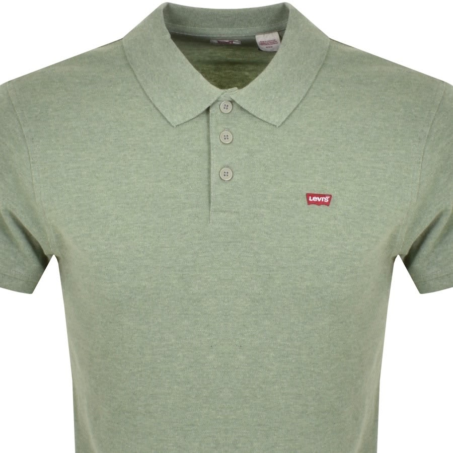 Alternative Image for ProductLevis Original Short Sleeved Polo T Shirt Green2