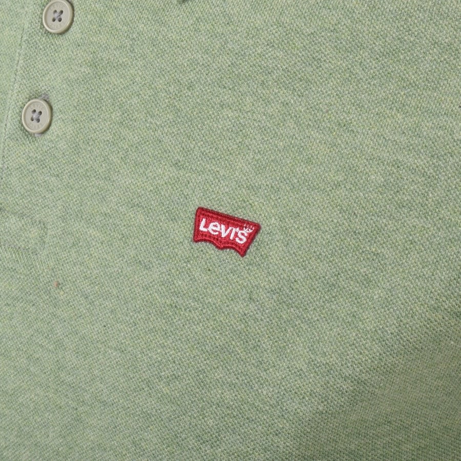 Alternative Image for ProductLevis Original Short Sleeved Polo T Shirt Green3