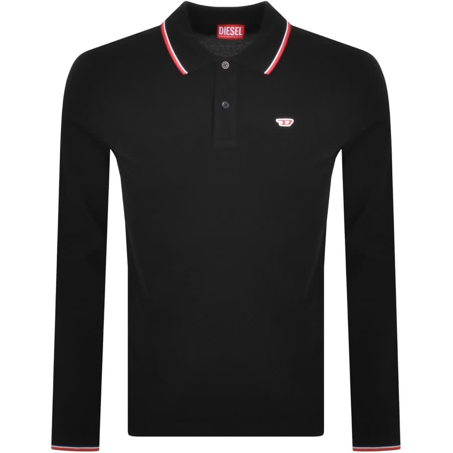 Diesel T Smith Polo T Shirt Black | Mainline Menswear