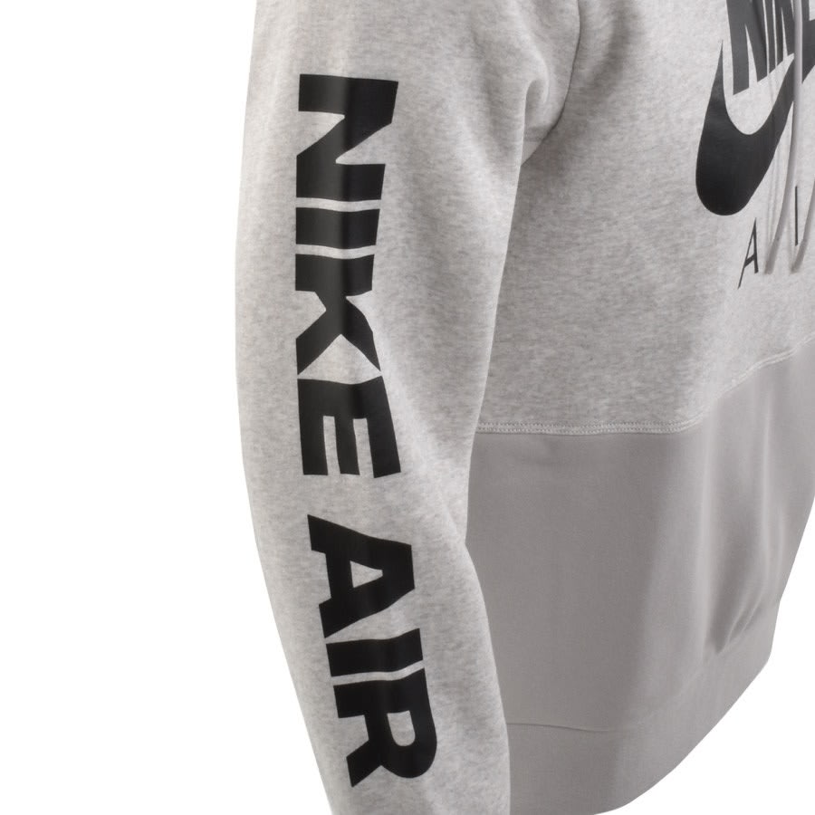 Alternative Image for ProductNike Air Logo Hoodie Grey3