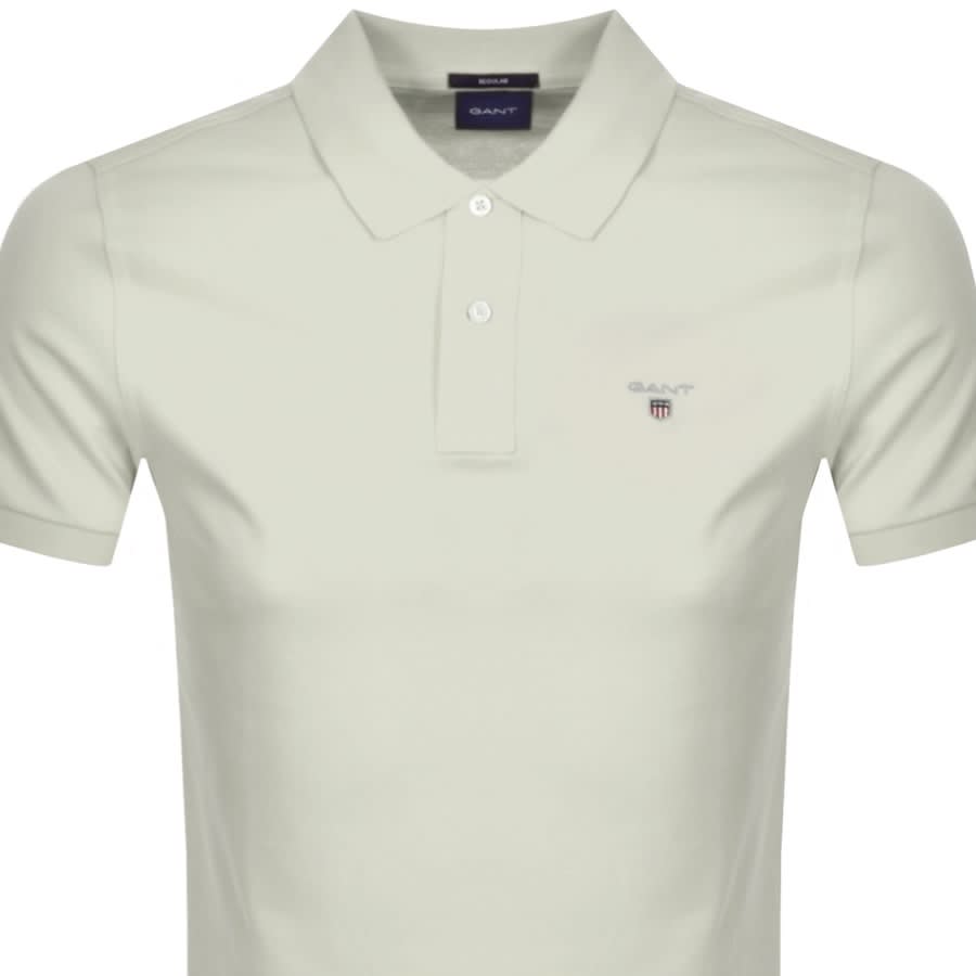 Alternative Image for ProductGant Oxford Pique Rugger Polo T Shirt Beige2