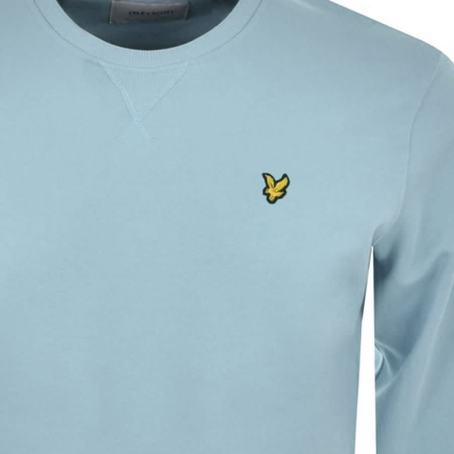 Alternative Image for ProductLyle And Scott Crew Neck Sweatshirt Blue3