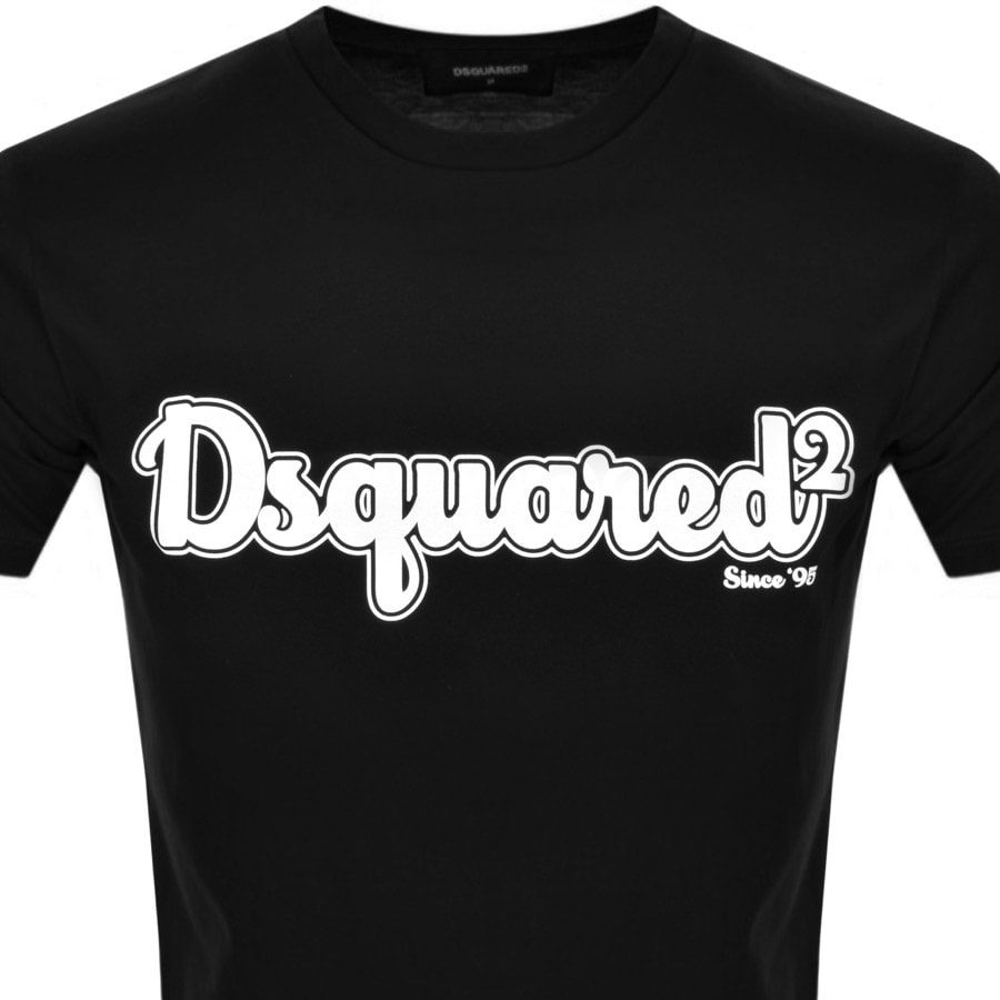 Alternative Image for ProductDSQUARED2 Logo T Shirt Black2